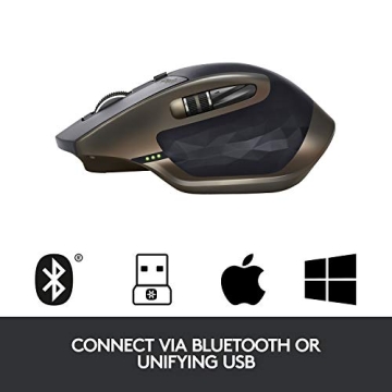 Logitech MX Master Wireless Mouse - Precision & Multi-Device Connect