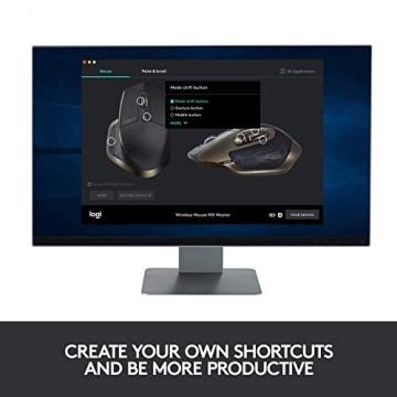 Logitech MX Master Wireless Mouse - Precision & Multi-Device Connect