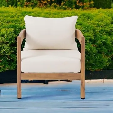 Alfy Outdoor Club Chair Set with Cushions - 2 Pack