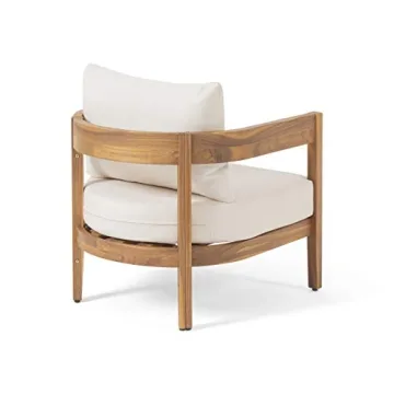 Alfy Outdoor Club Chair Set with Cushions - 2 Pack