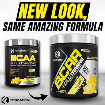 Forzagen BCAA Amino Acids Powder for Muscle Recovery