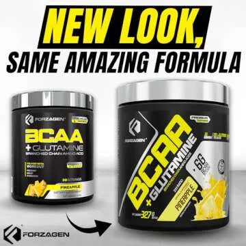 Forzagen BCAA Amino Acids Powder for Muscle Recovery