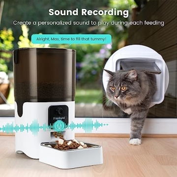 Frienhund Smart Cat Feeder with HD Camera & Audio