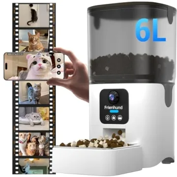Frienhund Smart Cat Feeder with HD Camera & Audio