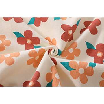 Mud Kingdom Boutique Floral Sweatshirt for Little Girls Ribbed Crewneck Pink 6 Years