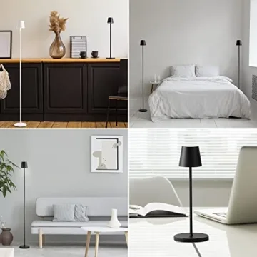 O’Bright Sandy Cordless LED Floor Lamp - Adjustable & Dimmable