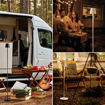 O’Bright Sandy Cordless LED Floor Lamp - Adjustable & Dimmable