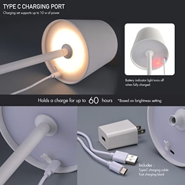 O’Bright Sandy Cordless LED Floor Lamp - Adjustable & Dimmable