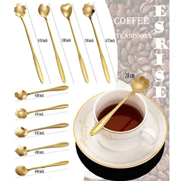 Cute Flower Spoon Set for Coffee and Tea - ESRISE