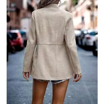 Casual Women's Blazer Jacket for Business & Fashion