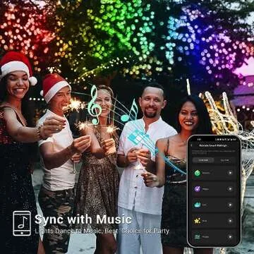 Brizled Smart Christmas Lights, 196ft 600 LED Smart WiFi Color Changing String Lights App Controlled, RGB Christmas Tree Lights Work with Alexa & Google Home for Halloween Indoor Outdoor Decor