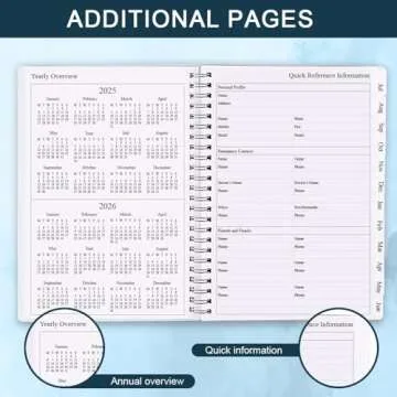 2025-2026 Planner - Weekly & Monthly Planning Made Easy