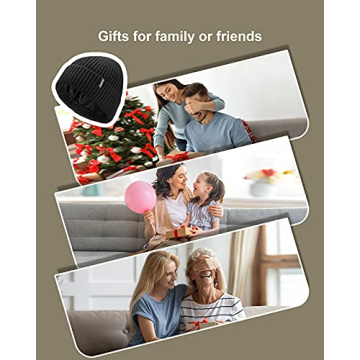 Ocatoma Beanie: Warm Stylish Unisex Winter Knit Cuffed Beanie