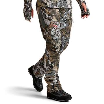 SITKA Gear Women's Cadence Hunting Pants, Optifade Elevated Il, 26 Regular