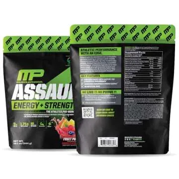 MusclePharm Assault Energy & Strength Pre Workout Powder