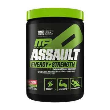 MusclePharm Assault Energy & Strength Pre Workout Powder