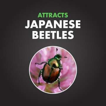 Spectracide Bag-A-Bug Japanese Beetle Trap, Dual Lure System