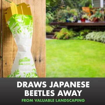Effective Japanese Beetle Trap with Dual Lure System