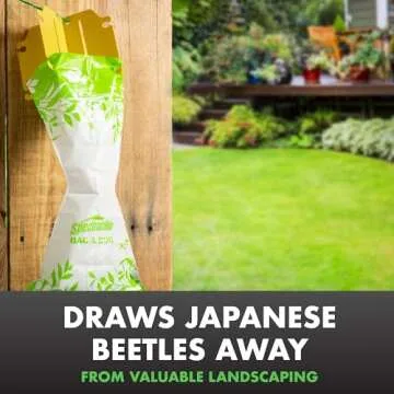 Effective Japanese Beetle Trap with Dual Lure System
