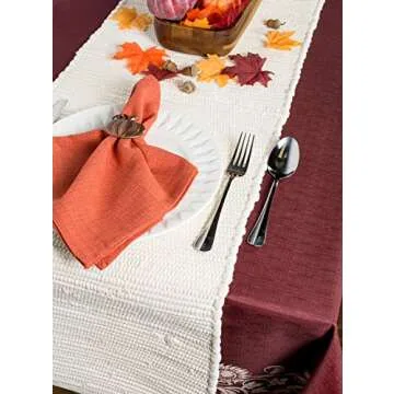 DII Handmade 14x72 Table Runner - Unique Table Decor