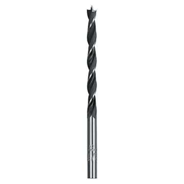 DeWalt DW1704 Brad Point Drill Bit - 3/16-Inch Precision Tool