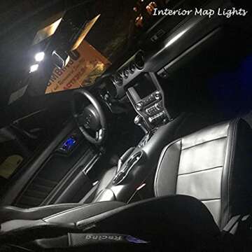 Alla T10 Wedge 194 168 2825 W5W 6000K LED Bulbs