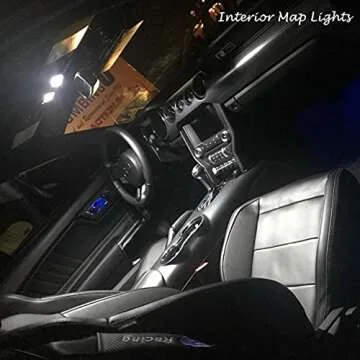 Alla T10 Wedge 194 168 2825 W5W 6000K LED Bulbs