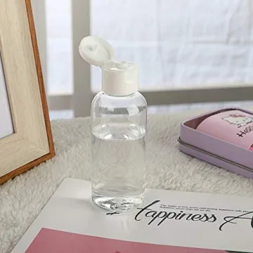 Dabacc 30 Pcs 2 oz Clear Plastic Empty Bottles for Travel