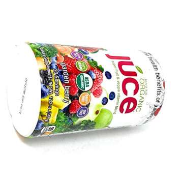 Terra Kai Organics Juce Super Fruit and Veggie Blend Drink, 12.2-Ounce Garden Berry