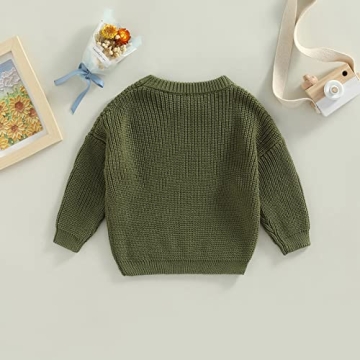 Afunbaby Baby Girl Boy Knit Sweater Warm Crewneck Tops