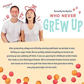 Schoolyard Snacks - Keto Chips, Low Carb, Low Sugar - Healthy Protein Snacks, Gluten Free - 15g Protein, Low Calories - Satisfy Cravings - High Protein Puff Snacks - Cheddar Cheese Flavor - 12 Bags