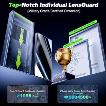 WSKEN for Samsung Galaxy S25 Ultra Privacy Screen Protector - [24° Anti-Spy] [0.02s Fingerprint Unlock] [Auto Dust Remove] [Zero Bubble] Top Durable 9H+ Tempered Glass Case Friendly, 2 Pack