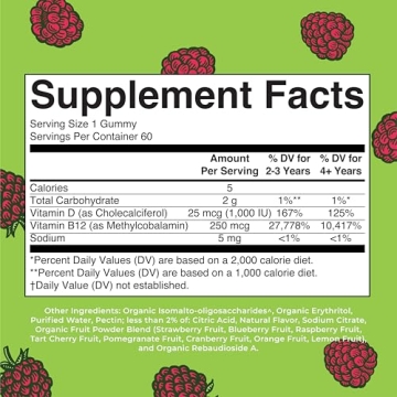 MaryRuth Organics Gummy Vitamins for Energy and Immunity