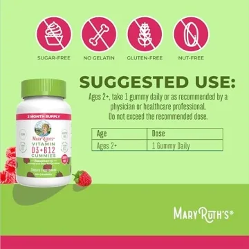 MaryRuth Organics Gummy Vitamins for Energy and Immunity
