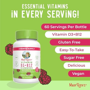 MaryRuth Organics Gummy Vitamins for Energy and Immunity
