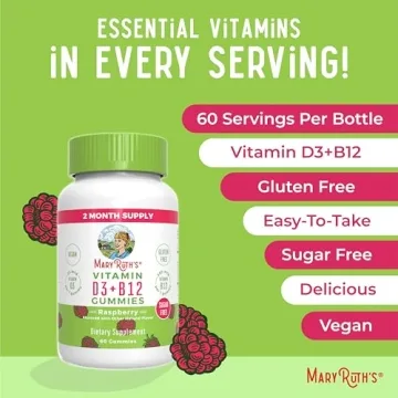 MaryRuth Organics Gummy Vitamins for Energy and Immunity