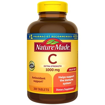 Immune Boost: Nature Made Vitamin C 1000 mg Tablets