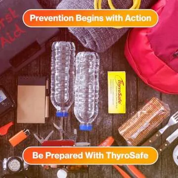 ThyroSafe 65mg Potassium Iodide Tablets (20 Pack) - Protects Your Thyroid from Nuclear Radiation Exposure