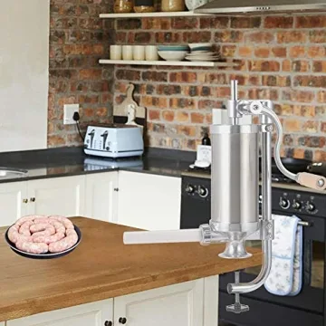 MASTER FENG Sausage Stuffer, Stainless Steel Meat Filling Machine