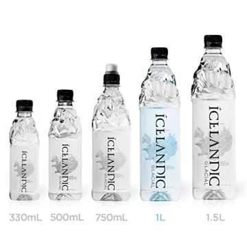Icelandic Glacial Natural Spring Alkaline Water Pack of 12 Bottles