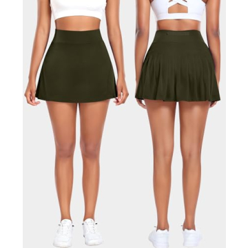Stylish Pleated Tennis Skirts with Pockets for Women