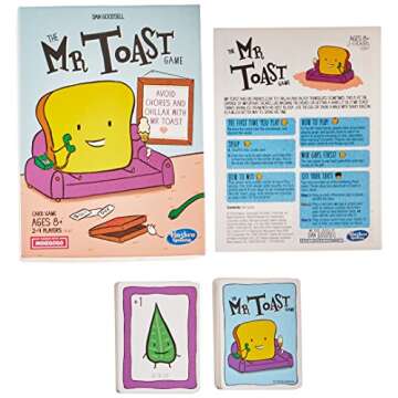 Enjoy The Mr. Toast Game: Fun Family Card Game by Hasbro Gaming