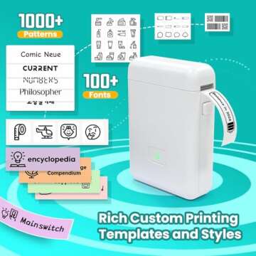 vretti TP6 Mini Pocket Printer for Android & iOS