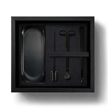 Boy Smells Candle Care Tool Set - Sleek Matte Black Essentials for Candle Lovers