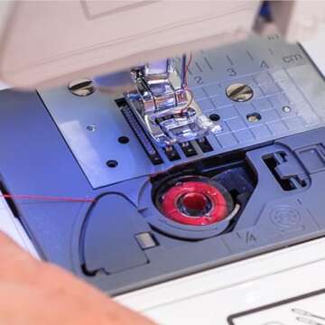 Brother Sewing and Embroidery Bobbins 10-Pack, SA156,Clear, 11.5 mm