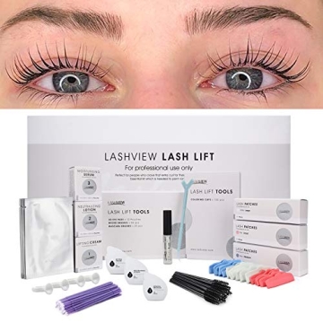 LASHVIEW Lash Lift Kit: Pro Eyelash Curling Set for At-Home Use