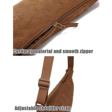 YIKOEE Crescent Bag - Stylish Sling Crossbody Bag