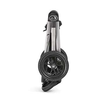 Baby Jogger City Select Double Stroller | Baby Stroller with 16 Ways to Ride, Included Second Seat | Quick Fold Stroller, Jet