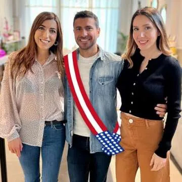 All-American Sash - Perfect for July 4th Celebrations