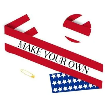 All-American Sash - Perfect for July 4th Celebrations